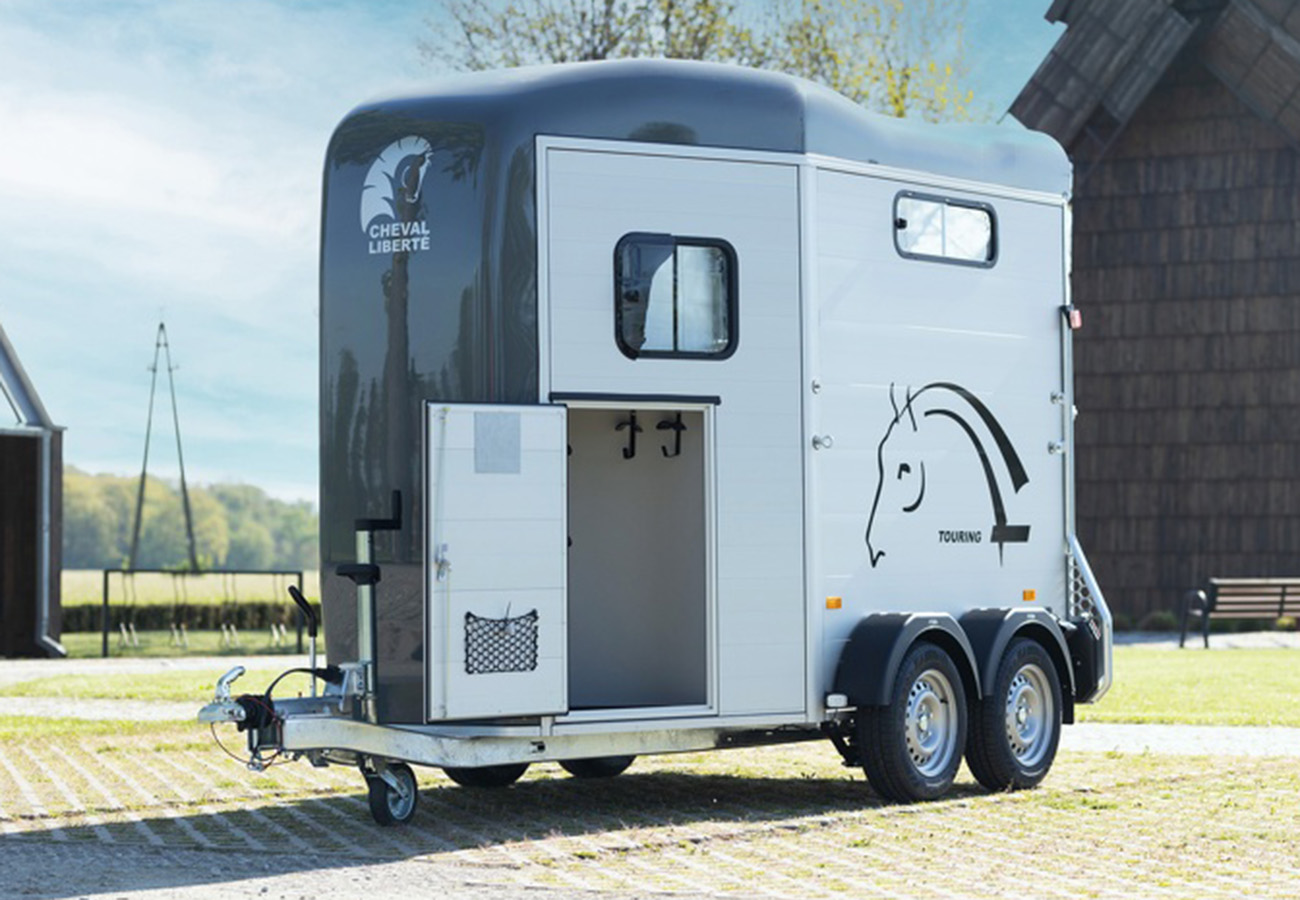 Remolque para 2 caballos Touring Jumping