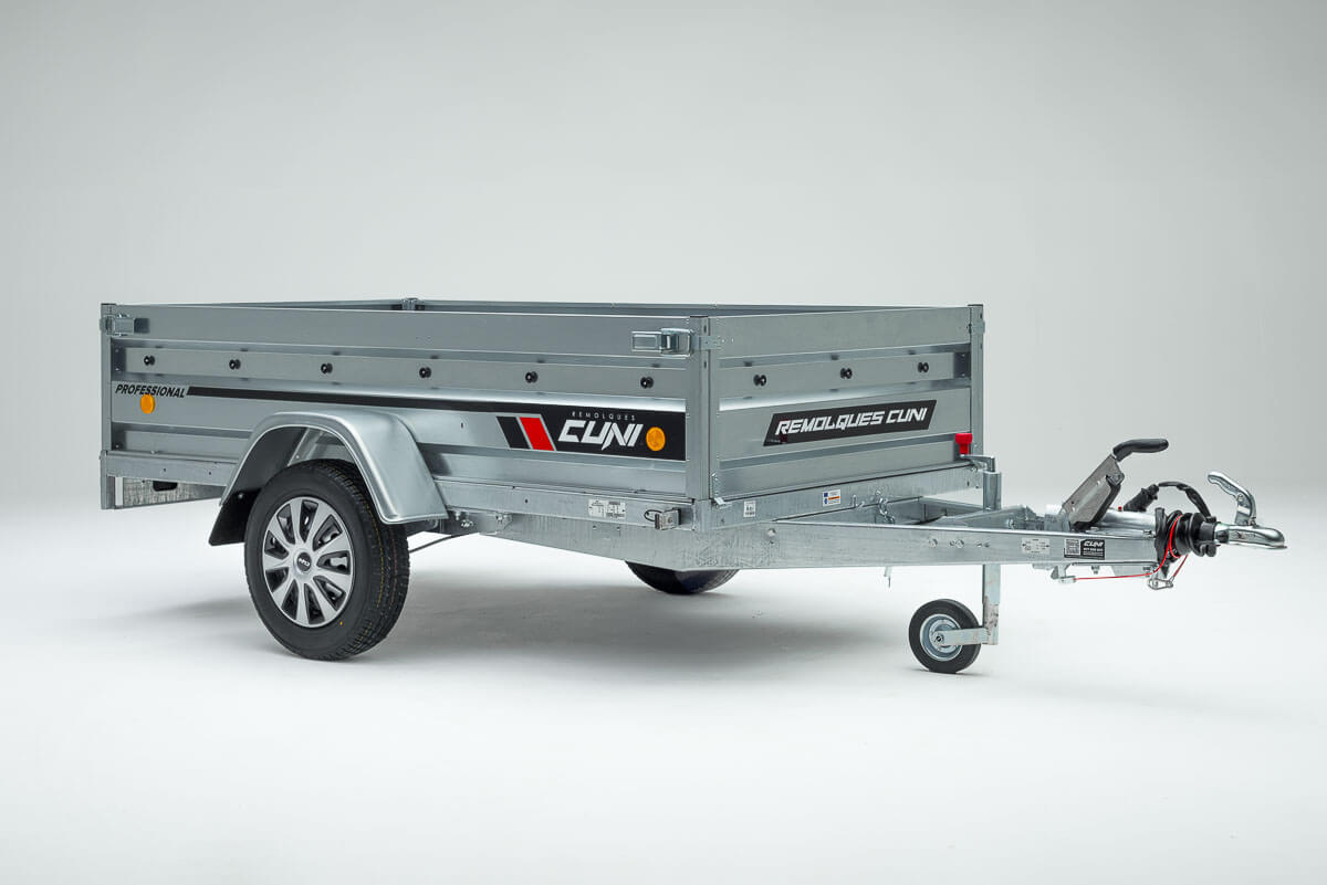 Remolque de carga Cuni 240 con Freno