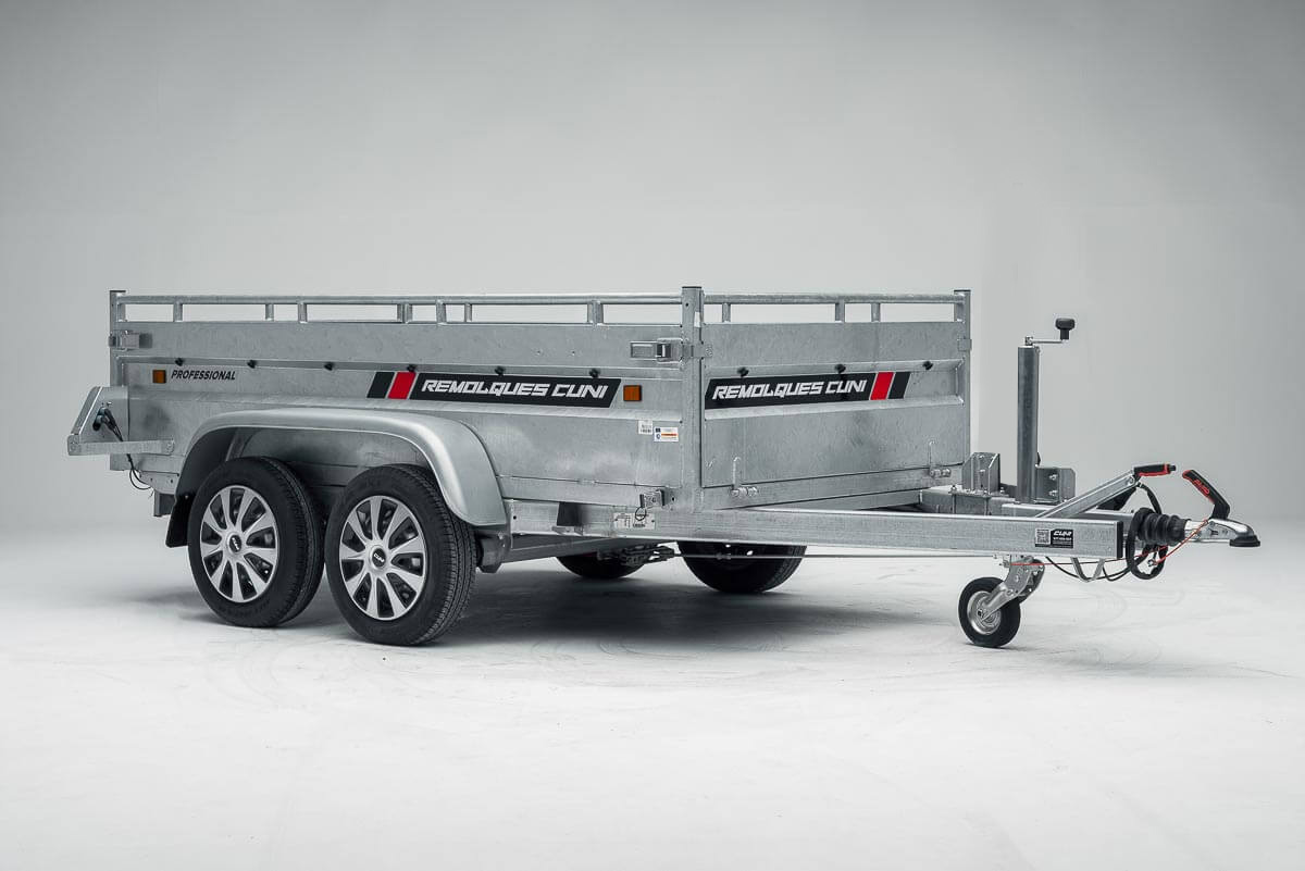 Remolque de carga reforzado ROBUST R8 (CAJA FIJA)