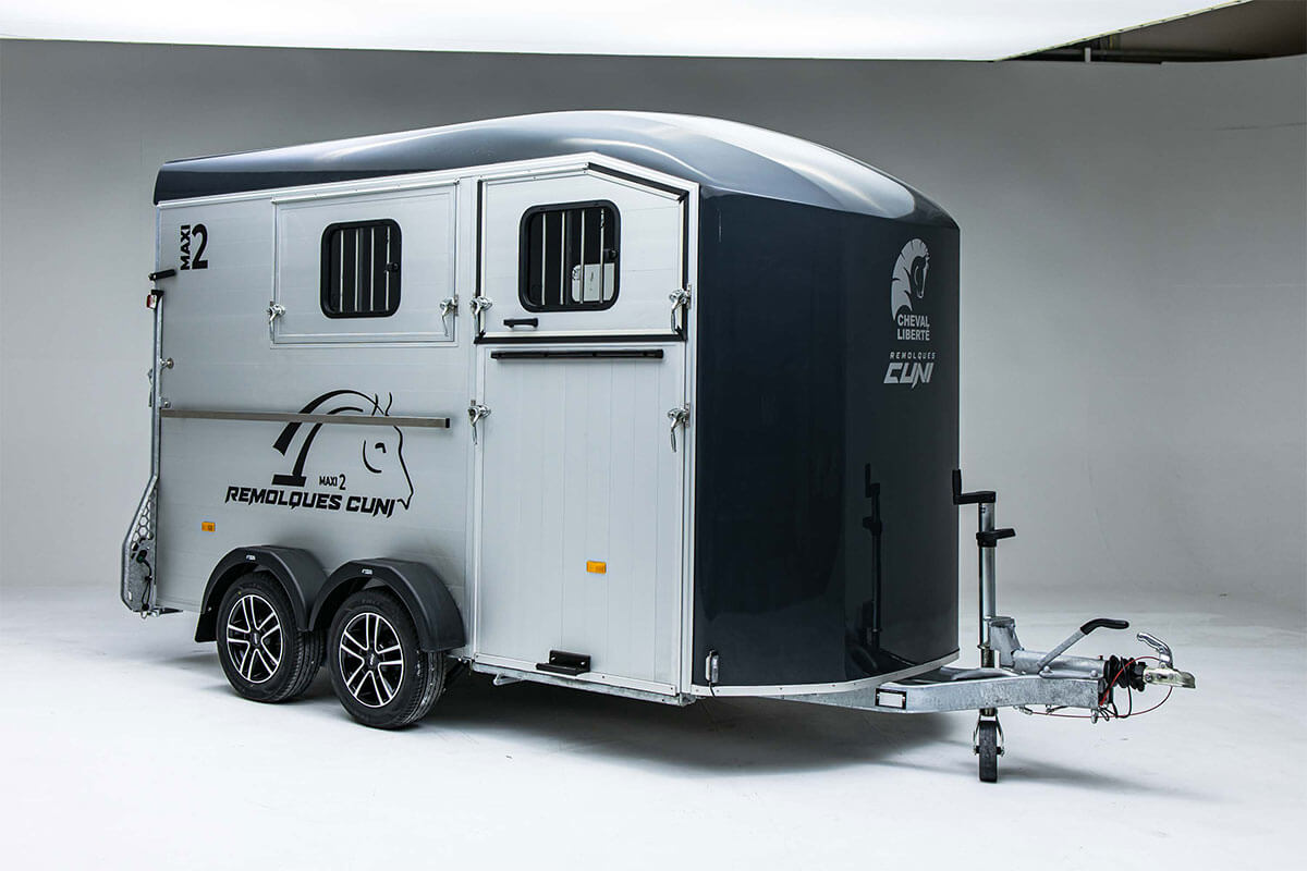 Remolque para 2 caballos Maxi 2 - Duomax