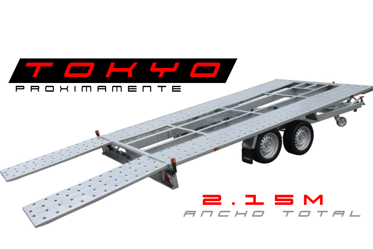 Remolque portacoches TOKYO 2700kg