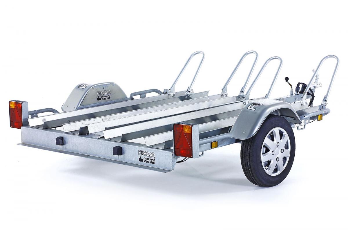 Remolque para cuatro motos grandes GALLARDO 4R