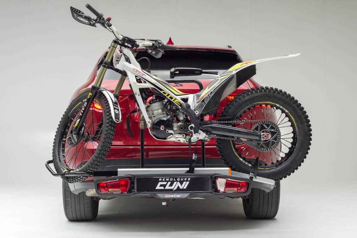 Remolque portamoto de bola TowCar Racing