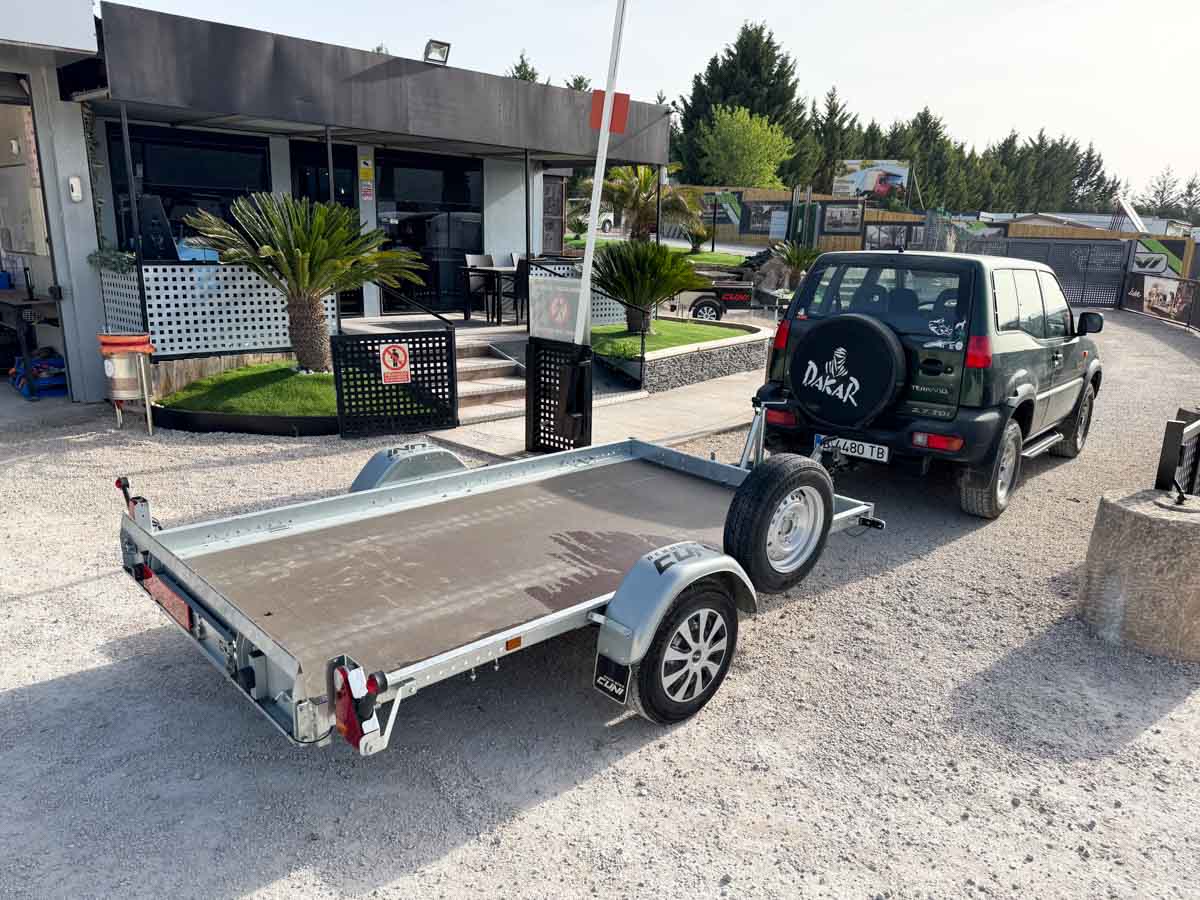 Remolque de alquiler para buggy