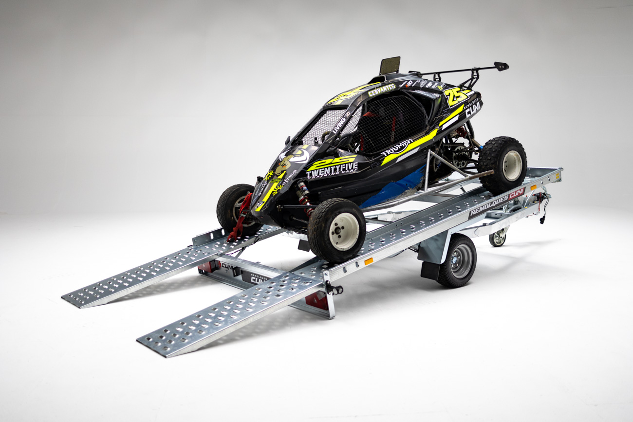 Remolque Portacoches DRIVER PRO 1300 (Novedad 2025)