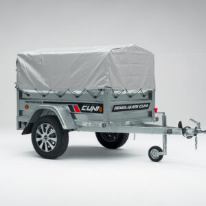 Lona alta con arquillada para remolque de 40cm CUNI 150