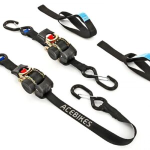 KIT de Correas de Sujeción Moto Remolque Ratchet