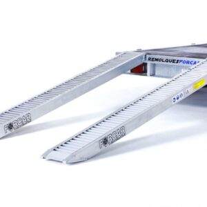 Kit Rampas Aluminio 3700Kg de 2,95x0,30m+Pies de apoyo