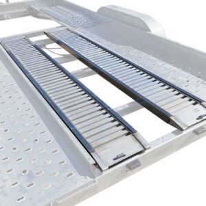 Guías + 2 Rampas de aluminio 1600kg.