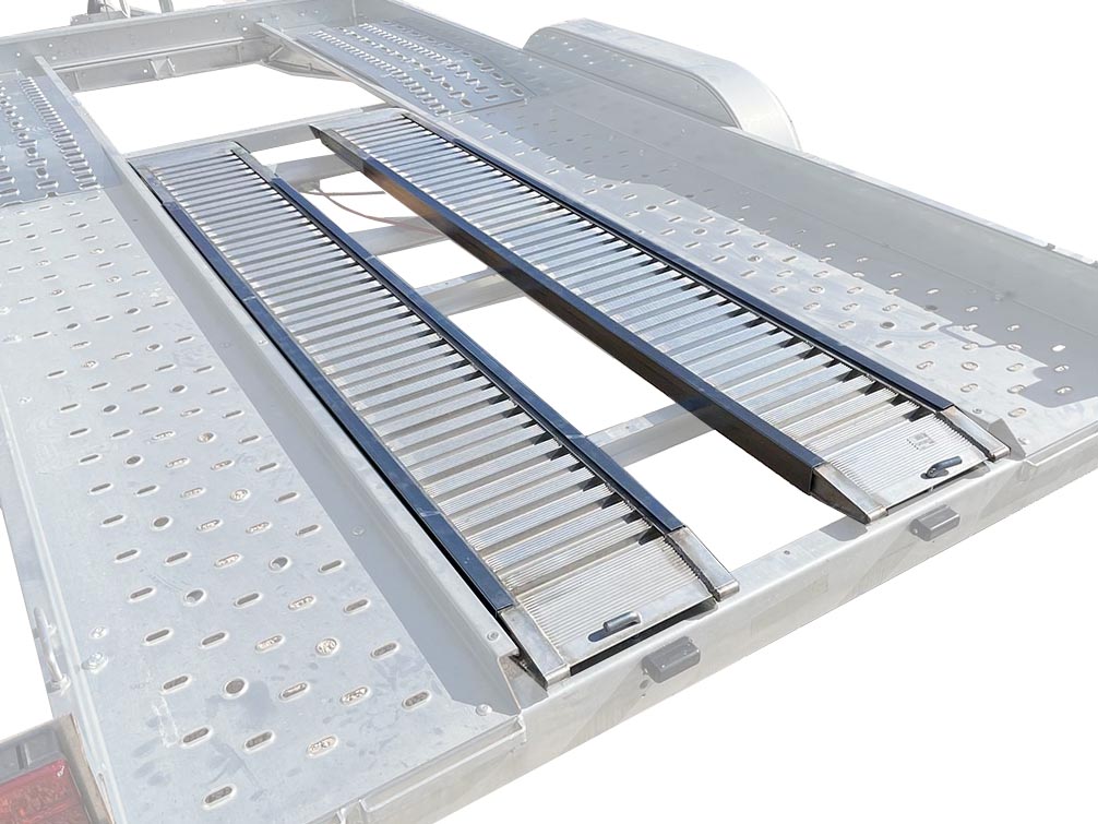 Guías + 2 Rampas de aluminio 1600kg.