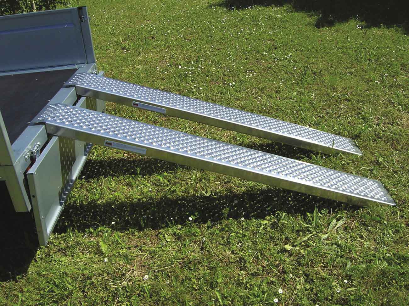 1 JUEGO DE 2 RAMPAS DE ALUMINIO 2M 1000KG