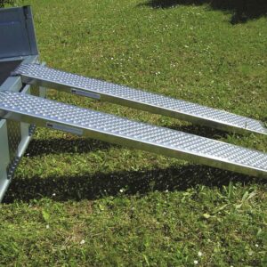 1 JUEGO DE 2 RAMPAS DE ALUMINIO 2,5M 1000KG