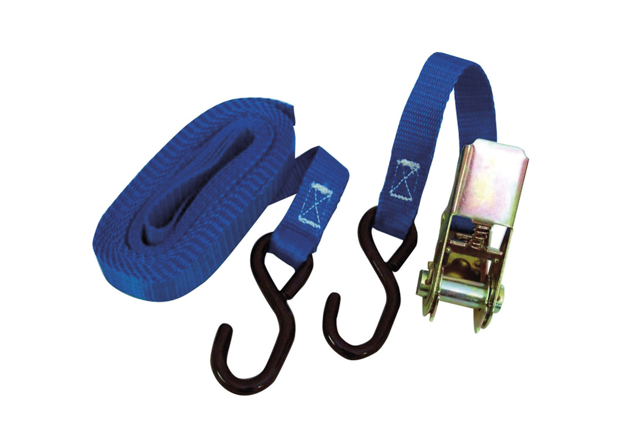 Correa de 25 mm x 5 m x 800 kg con 2 ganchos
