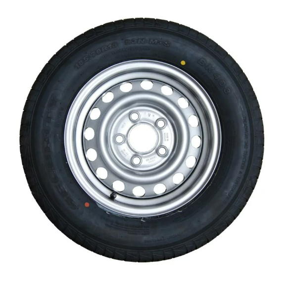 rueda de repuesto 165/70 R13 suelta