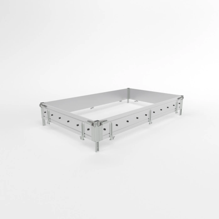 Sobrelaterales aluminio 2515/250 H300
