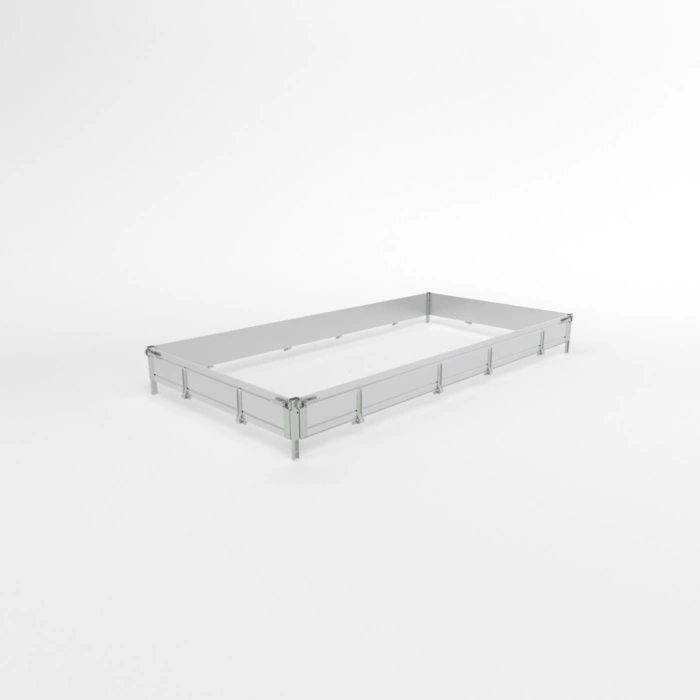 Sobrelaterales aluminio 4020/400 H300